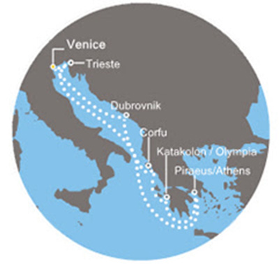 Croaziera COSTA LUMINOSA 2017