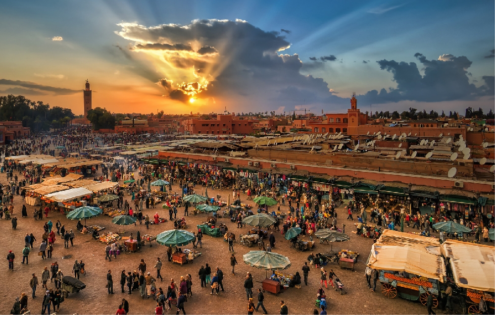 Circuit Maroc: Casablanca - Marrakech - Fez - Meknes - Rabat - Casablanca 